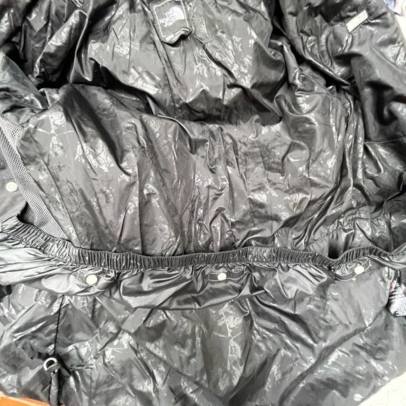 The North Face Mens Hooded Windbreaker Jacket Small Black Packable Outdoor Zip - Picture 7 of 9